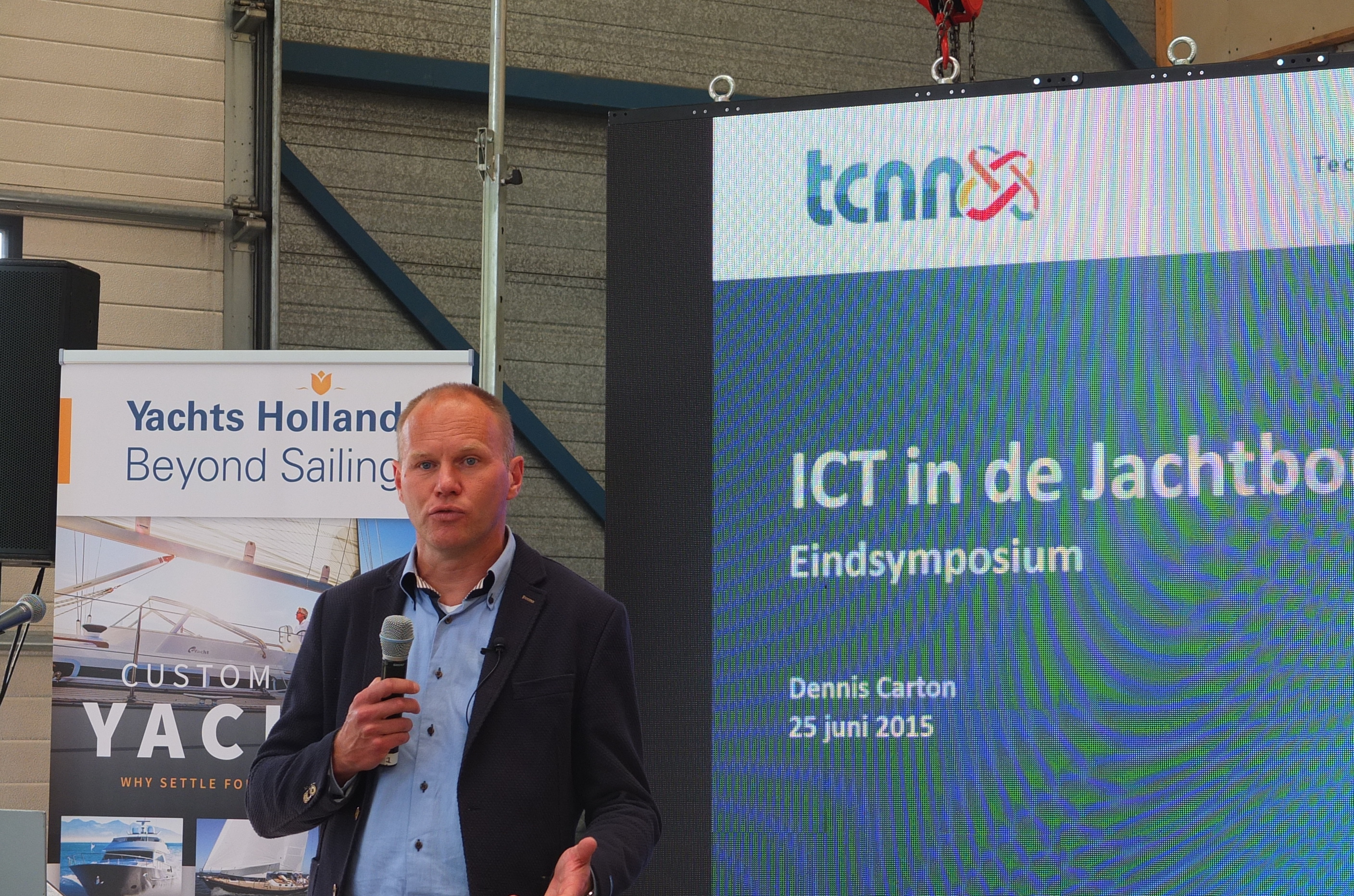 Dennis Carton, TCNN projectleider ICT in de jachtbouwketen