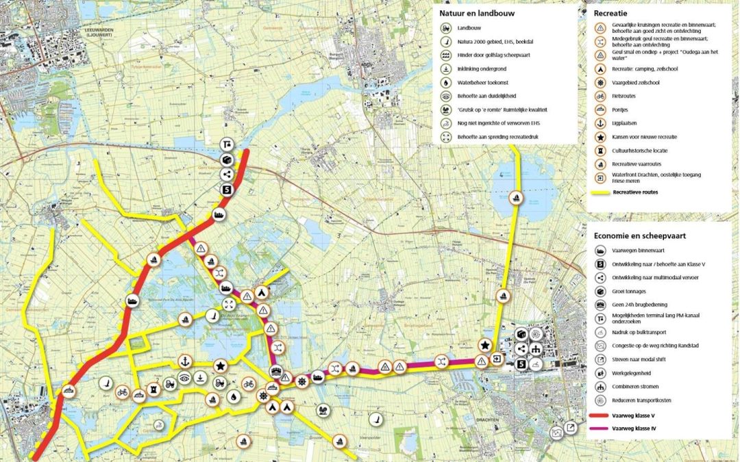 Friese havens en vaarwegen