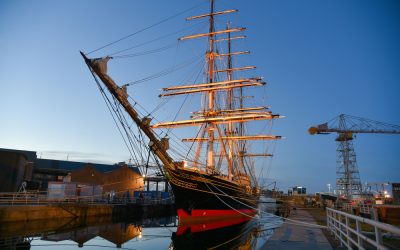 Clipper Stad Amsterdam vertrekt uit Den Helder