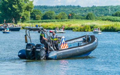 Bekeuringen en waarschuwingen tijdens surveillance Lauwersmeer