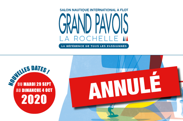 Botenbeurs Grand Pavois La Rochelle geannuleerd