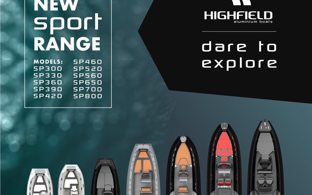 Highfield Boats onthult de eerste beelden van het geheel nieuwe 2021 Sport-assortiment