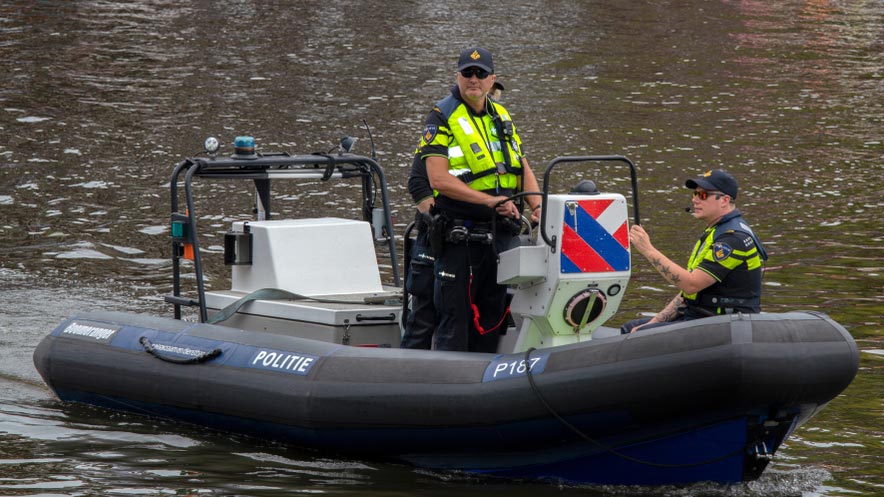 Politie gaat controleren op de Maas