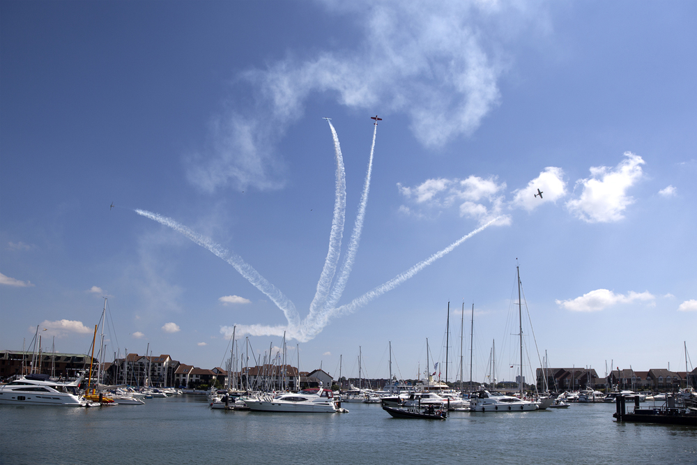 The Ocean Village Boat Show in Southampton is volgeboekt