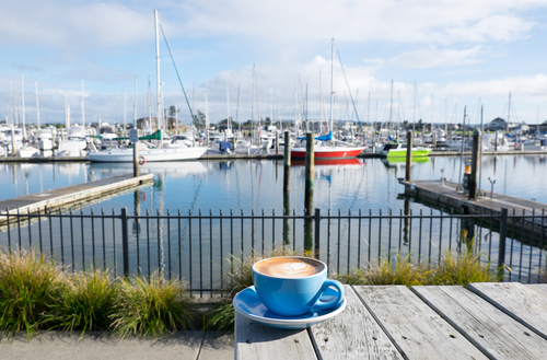 De haven van Whangarei