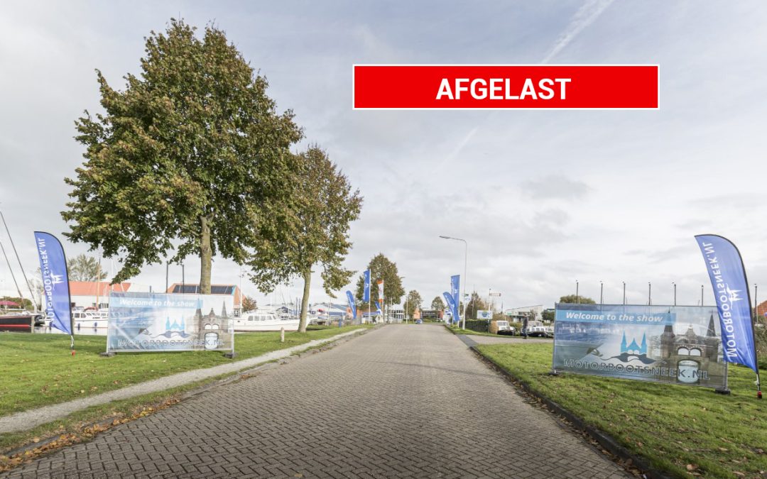 Najaarseditie Motorboot Sneek gaat niet door
