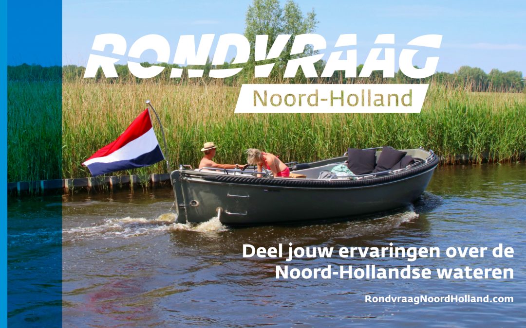 Ook Provincie Noord-Holland doet onderzoek naar nieuwe waterrecreanten