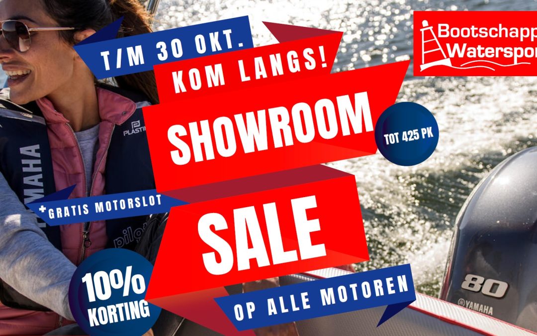 Showroomsale bij Bootschappen Watersport