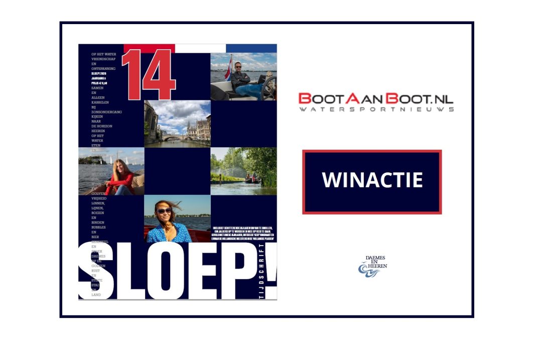 WINACTIE: Win deze dubbeldikke editie van het tijdschrift SLOEP!