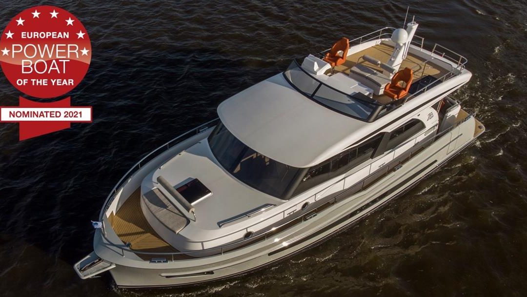 Boarncruiser 46 Traveller genomineerd voor ‘European Powerboat of the year 2021’