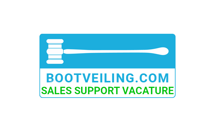 Vacature: Bootveiling.com zoekt Sales Support Medewerker 32 – 40 uur