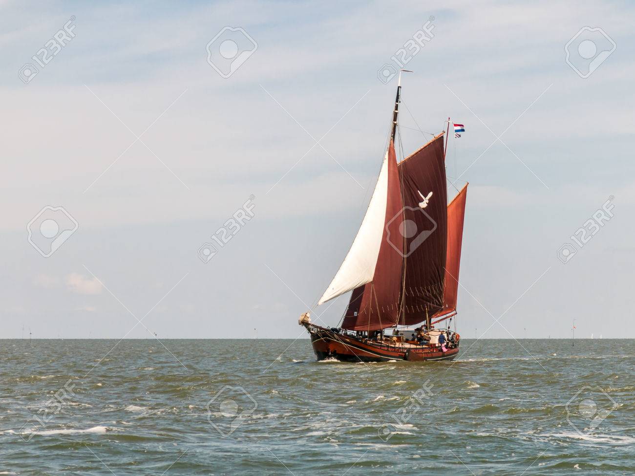 Classic Dutch yacht