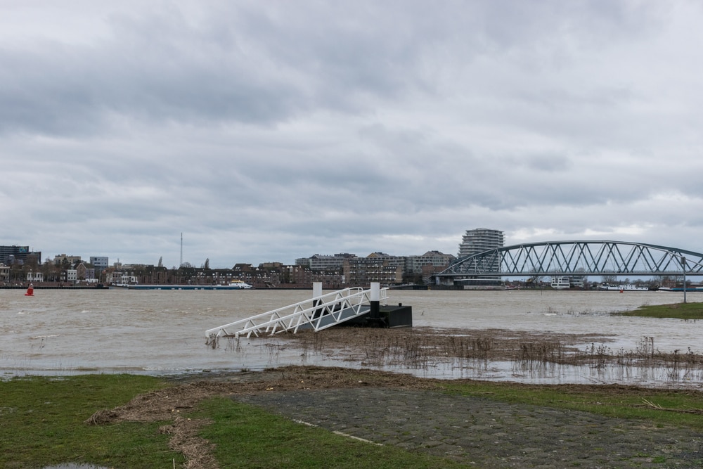 Hoog water verwacht in Rijn, Waal en IJssel