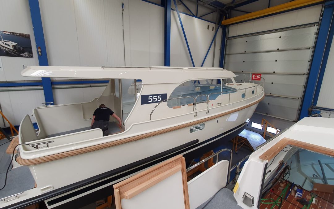 555e Linssen-jacht op de Logicam I lijn