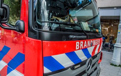 Grote brand in jachthaven Harderwijk