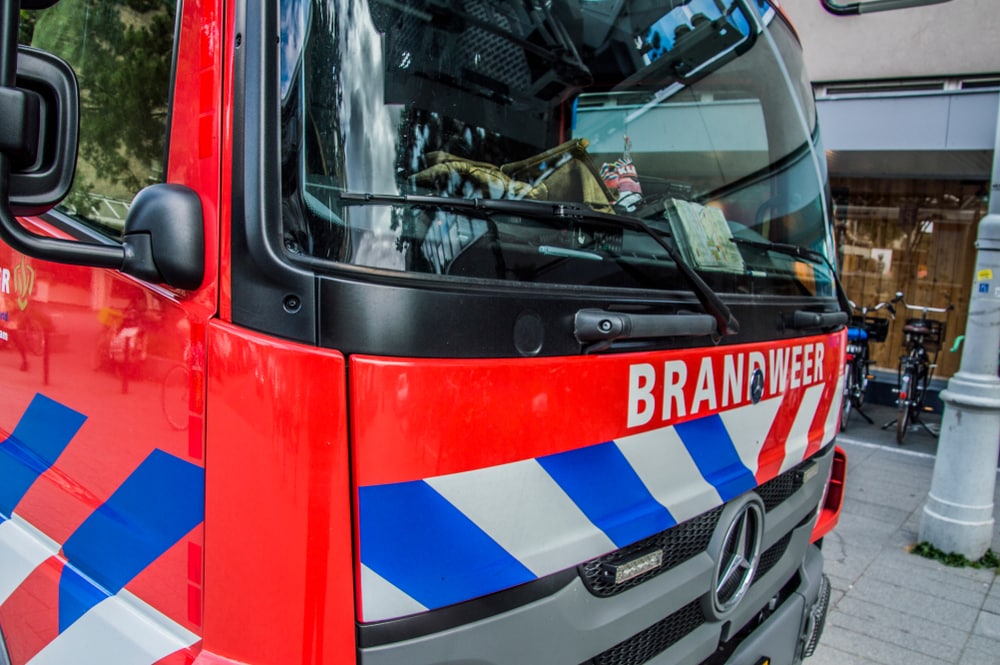 Grote brand in jachthaven Harderwijk
