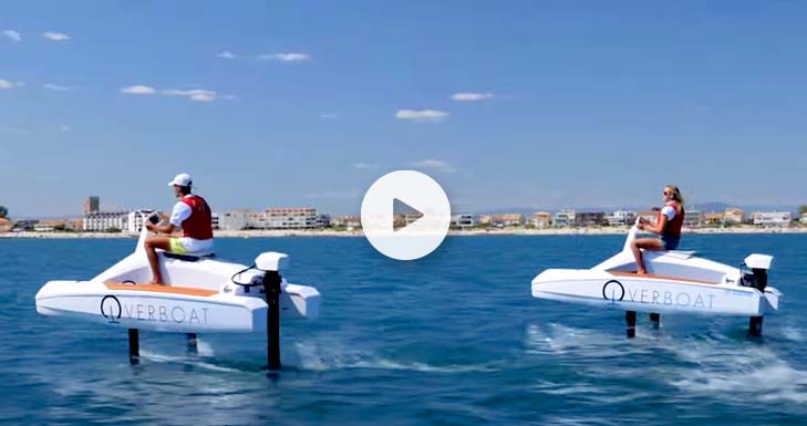 Prior Yachting dealer van Overboat (video)