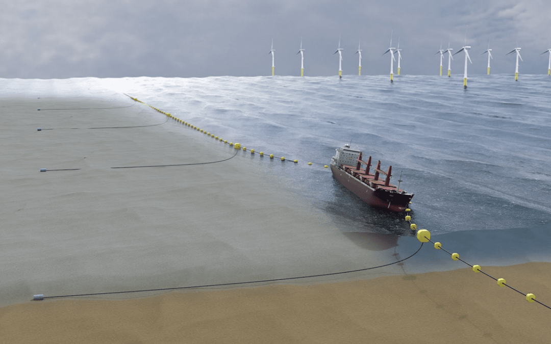 ‘Vangrails op zee’ om aanvaringen met windmolens te voorkomen