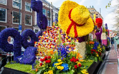 Haarlems bloemencorso trekt tienduizenden bezoekers
