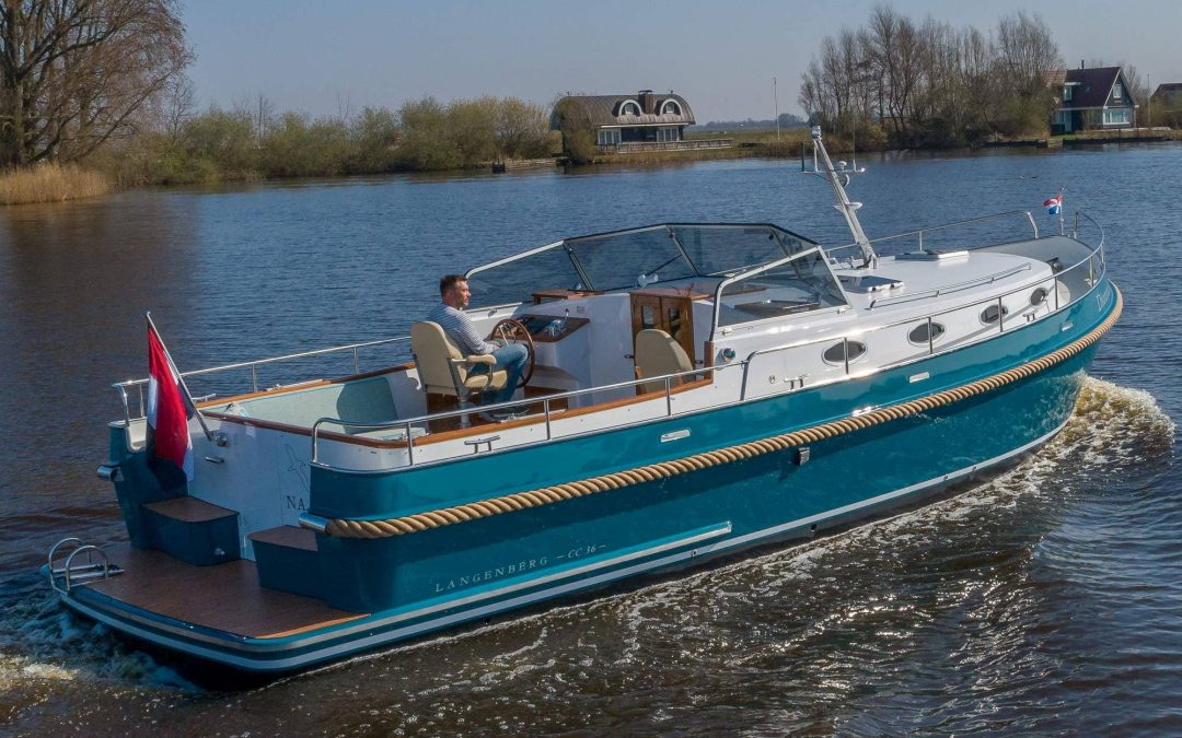 Overwijk Yachting levert eerste Langenberg Cabin Cruiser 36 af