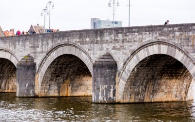 Vaarwegbeperking Sint Servaasbrug na aanvaring