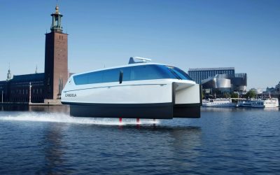 OV Stockholm wordt uitgebreid met een elektrische draagvleugelboot