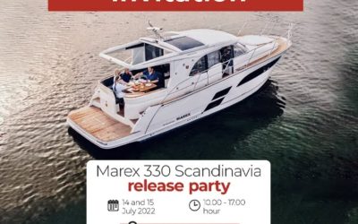14 & 15 juli: Marex 330 Scandinavia Release party bij Boarnstream Yachting