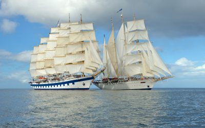 ‘Kathedralen van de zee’ meren aan voor Sail Harlingen