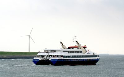 Met de boot naar het museum in Zeeland