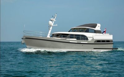 Twee primeurs voor Linssen Yachts tijdens de Hiswa te Water