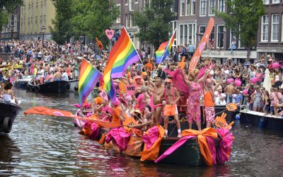 Canal Parade Amsterdam viert vandaag 25-jarig jubileum