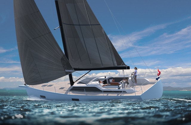 Contest Yachts introduceert de Contest 49CS met achterkuip