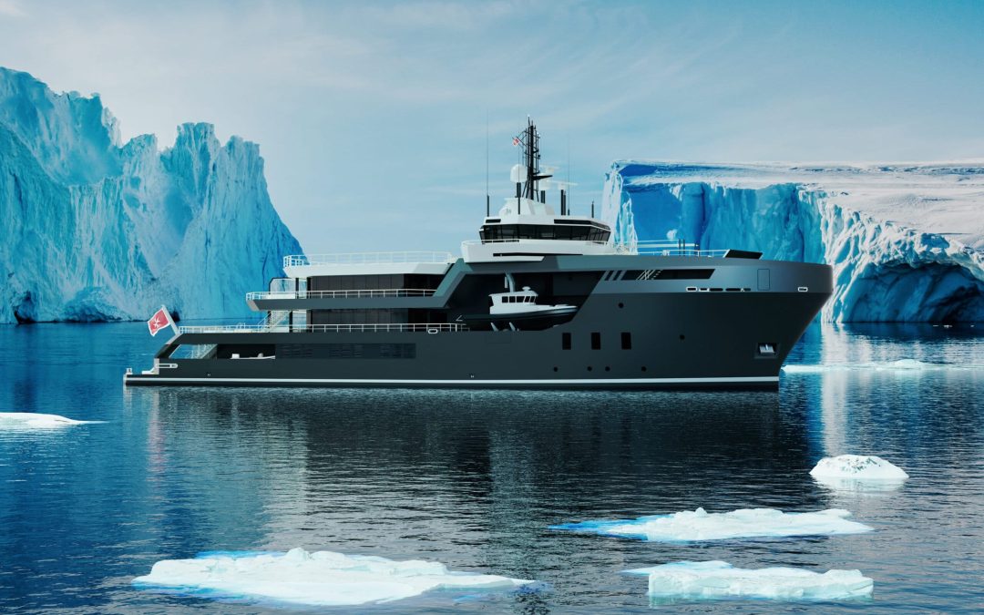 Project MASTER is de nieuwste superjacht conversie van  ICON Yachts