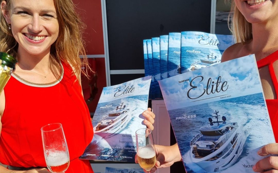 Elite Magazine 2022/2023 gelanceerd op Cannes Yachting Festival