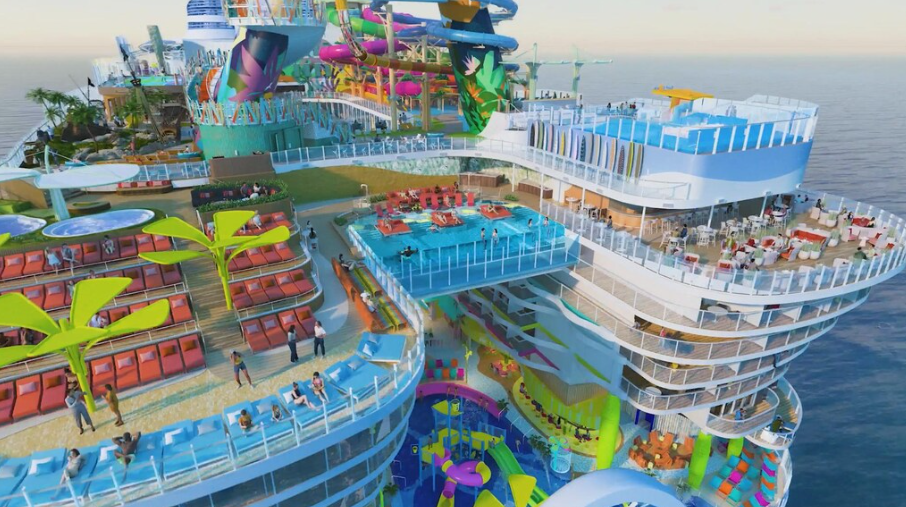 ‘Icon of the Seas’ wordt het grootste cruiseschip ter wereld