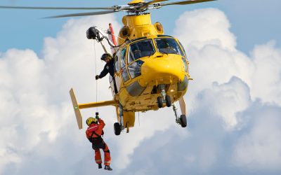 Sensationele oefening KNRM met SAR-helikopter