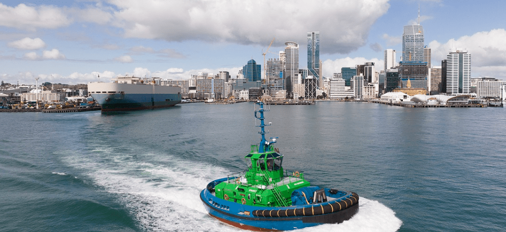 Elektrische sleepboot Damen in beeld bij TIME Magazine