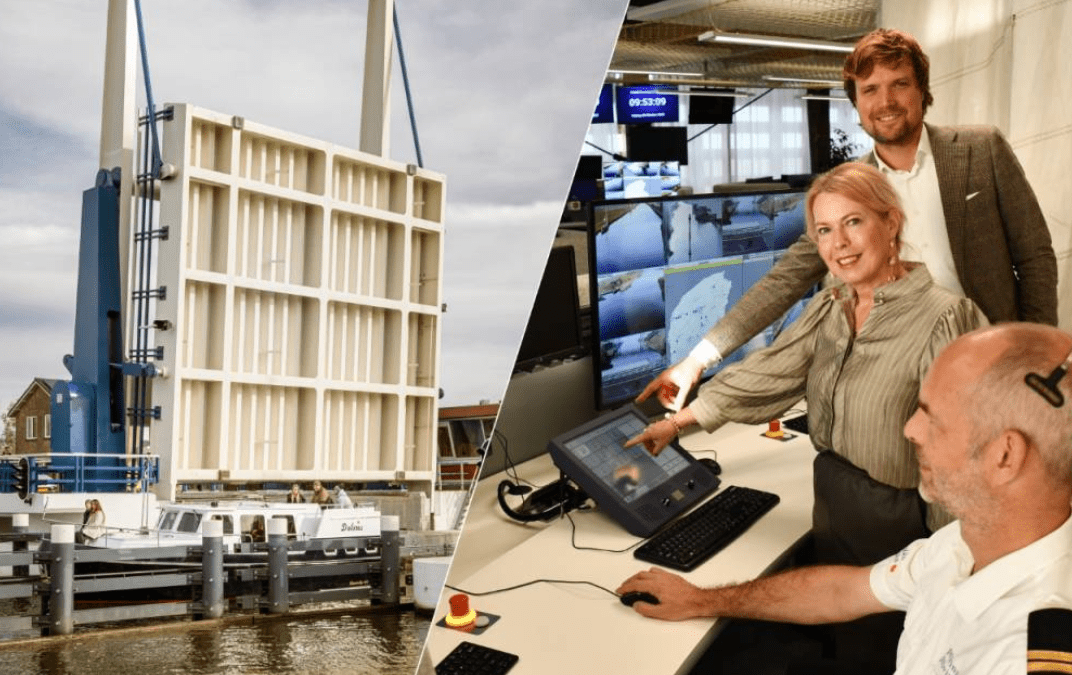 In Friesland vaart men door deze winter