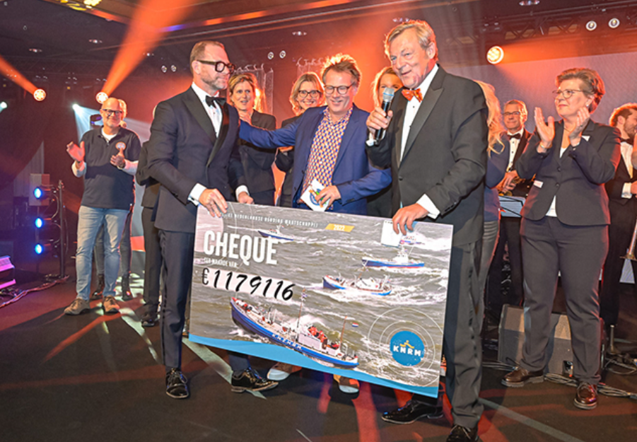 KNRM Reddersgala 2022 een groot succes met een record opbrengst