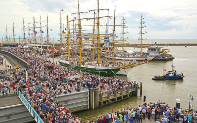 Trainees (15-25) gezocht voor de Tall Ships Races van 2023