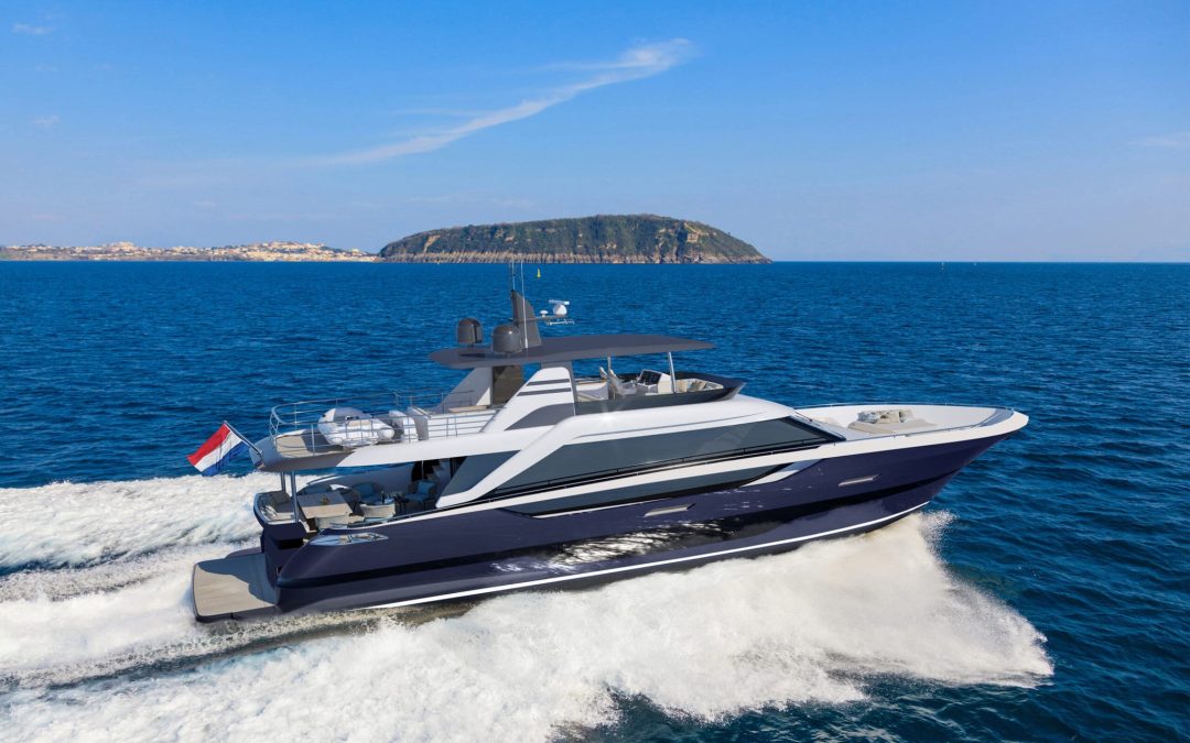Dutch Falcon van Van der Valk Shipyard slaat haar vleugels uit
