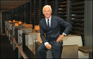 Persfoto Giorgio Armani