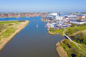 Luchtfoto haven Makkum