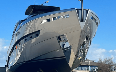 Eerste Pershing uit de nieuwe GTX-serie te water gelaten