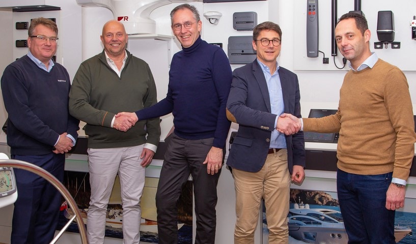 Linssen Yachts en Raymarine verlengen samenwerking voor vijf jaar