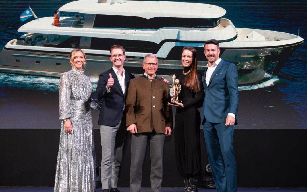 Van der Valk Shipyard: Lady Lene wint belangrijke prijs