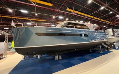 Babro Tridente 43 maakte haar debuut op Boot Holland