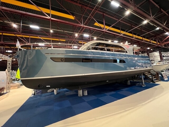 Babro Tridente 43 maakte haar debuut op Boot Holland