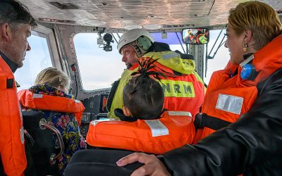Bezoek KNMR tijdens Reddingbootdag