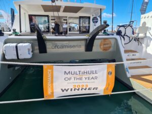 Bordje winnaar Multihull C-CAT